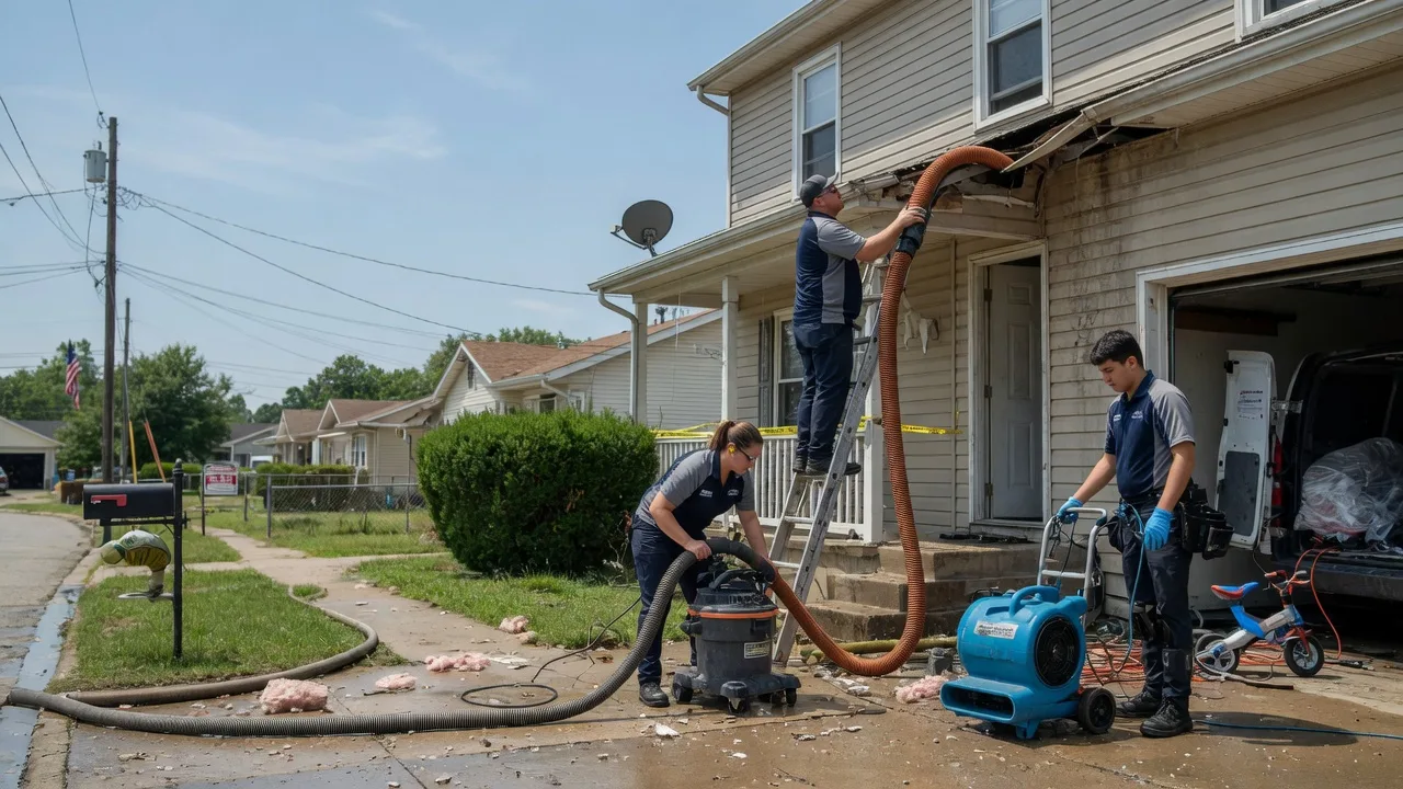 Water Damage Restoration in Markleville, IN near me
